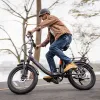 INVANTI EB11 Electric Bike 500W Folding Bike 48V 10.4AH 7S Shimano Electric Bicycle Black