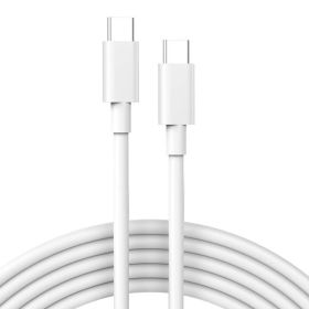 Braided USB C Type-C Fast Charging Data SYNC Charger Cable Cord (Option: 3FT-Premium Normal10 Pack White)
